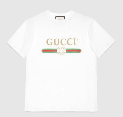 グッチ Gucci Tシャツ偽物の見分け方は ロゴやタグの違いを画像で本物