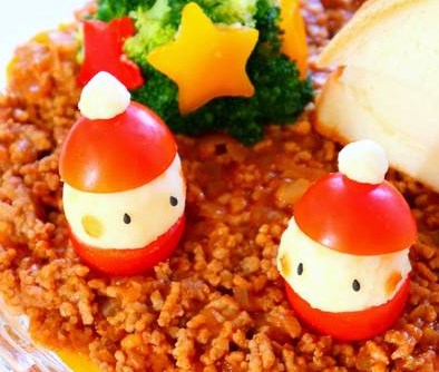 トップ100 クリスマス 料理 かわいい 日本のイラスト