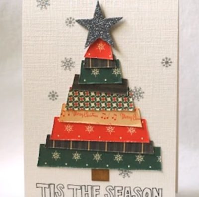 クリスマスカードを手作り 高齢者にも簡単に作れるオシャレで可愛いカードの作り方 Everyday Life